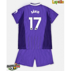 Tottenham Hotspur Savio #17 Kolmaspaita Lapsille 2026-27 Lyhythihainen (+ shortsit)